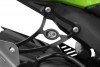 Držák výfuku + Záslepka otvorů pro zadní stupačku, Kawasaki ZX6-R '09-